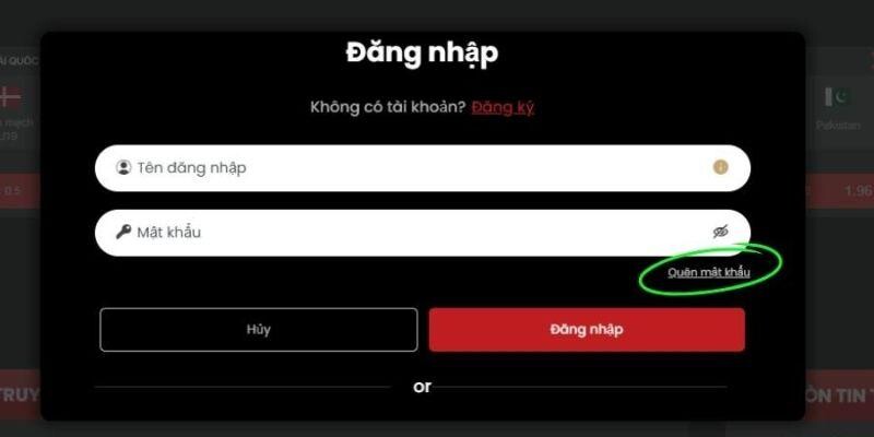 Quy trình thao tác truy cập từng bước chi tiết